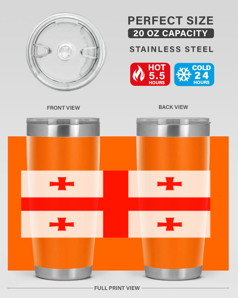 Georgia 134#- world flags- Tumbler