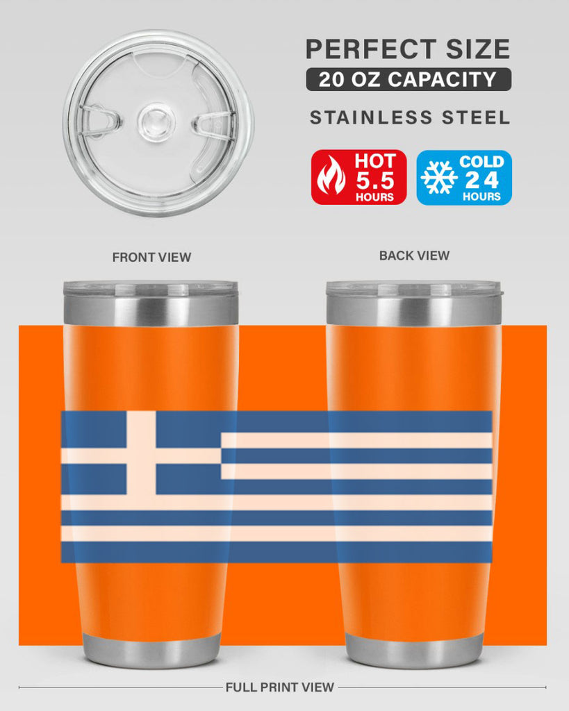 Greece 131#- world flags- Tumbler