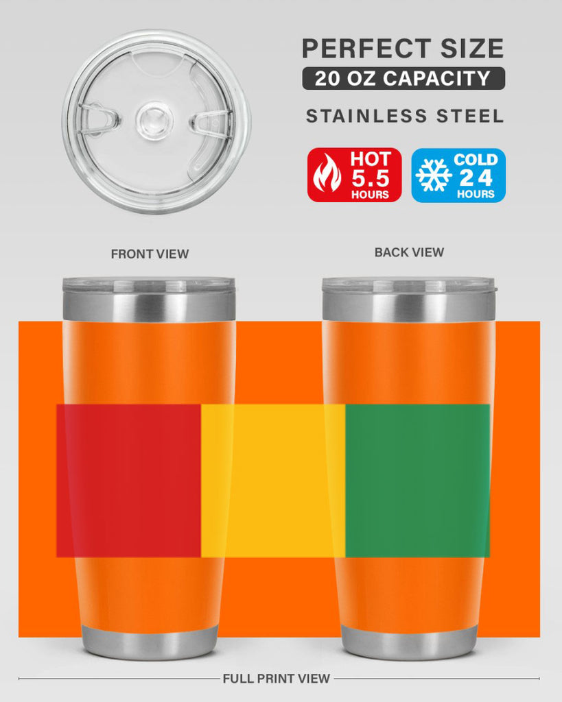 Guinea 127#- world flags- Tumbler