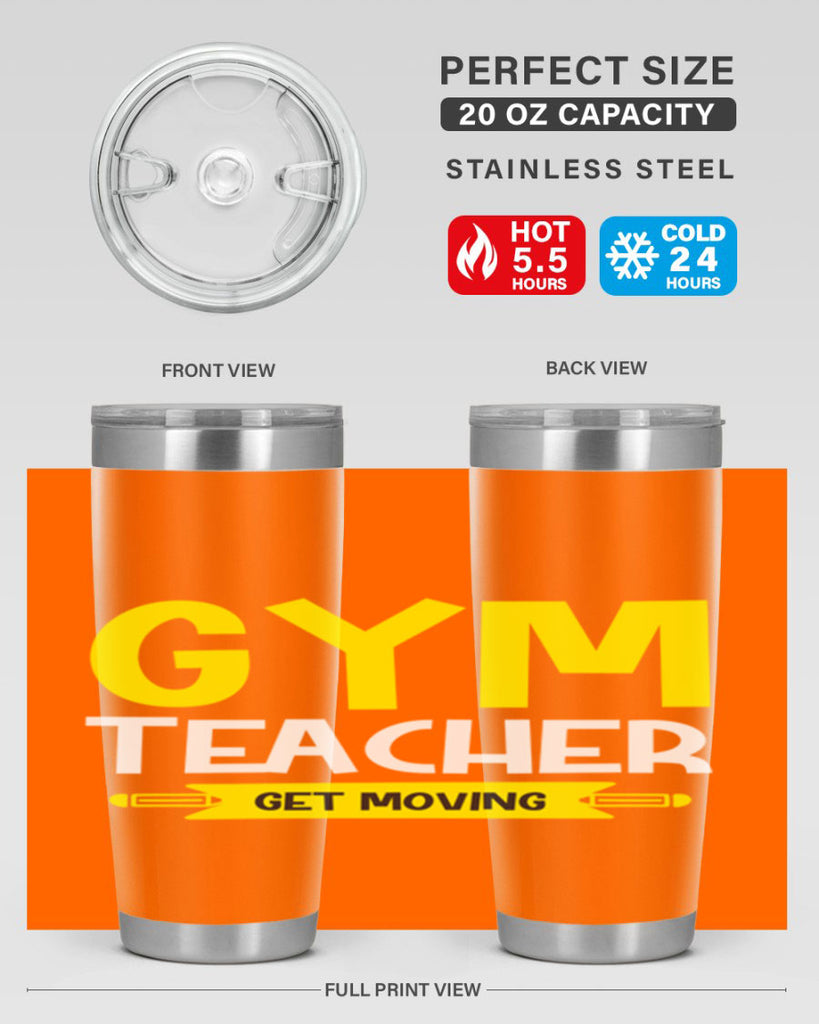 Gym Teacher get Moving Style 116#- teacher- tumbler