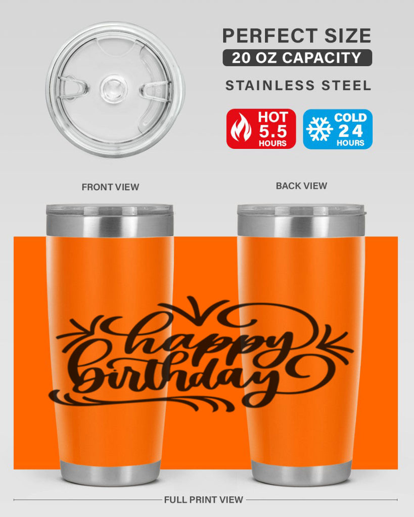 Happy Birthday Style 5#- birthday- tumbler