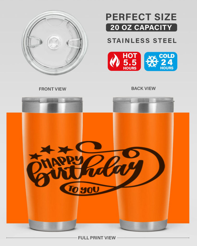 Happy Birthday To You Style 2#- birthday- tumbler