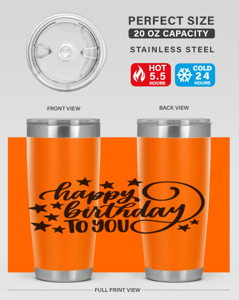 Happy Birthday To You Style 3#- birthday- tumbler