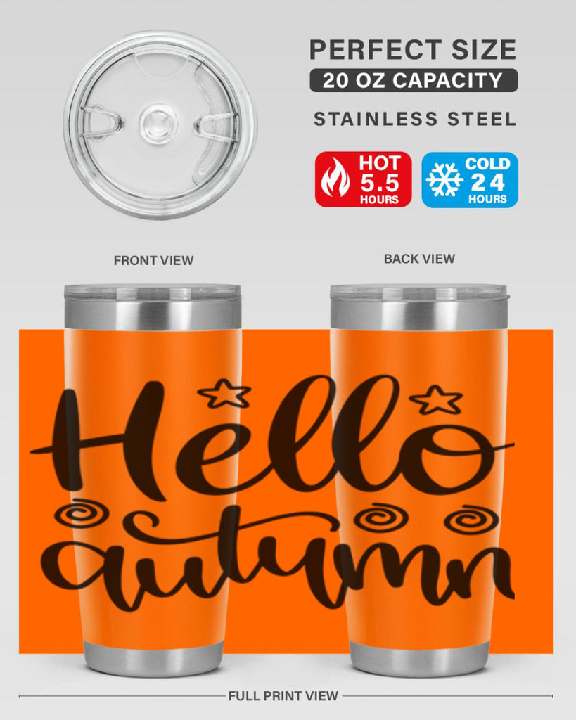 Hello Autumn 270#- fall- Tumbler