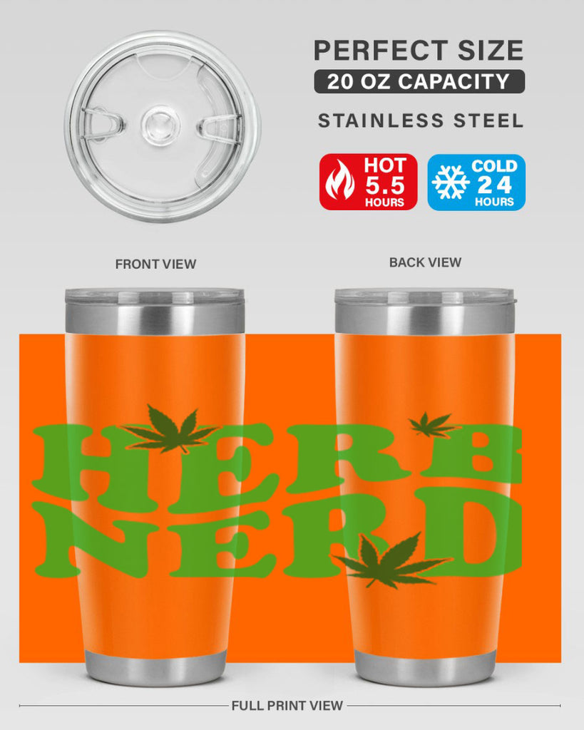 Herd Nerd 110#- marijuana- Tumbler