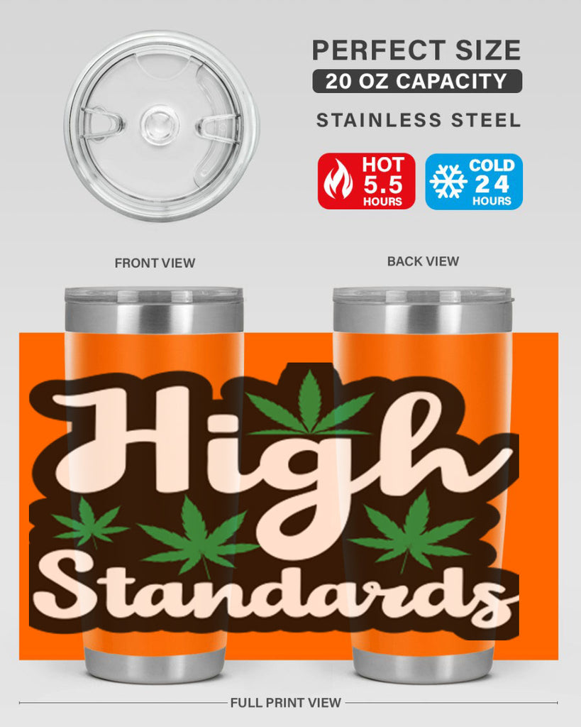 High standards 119#- marijuana- Tumbler