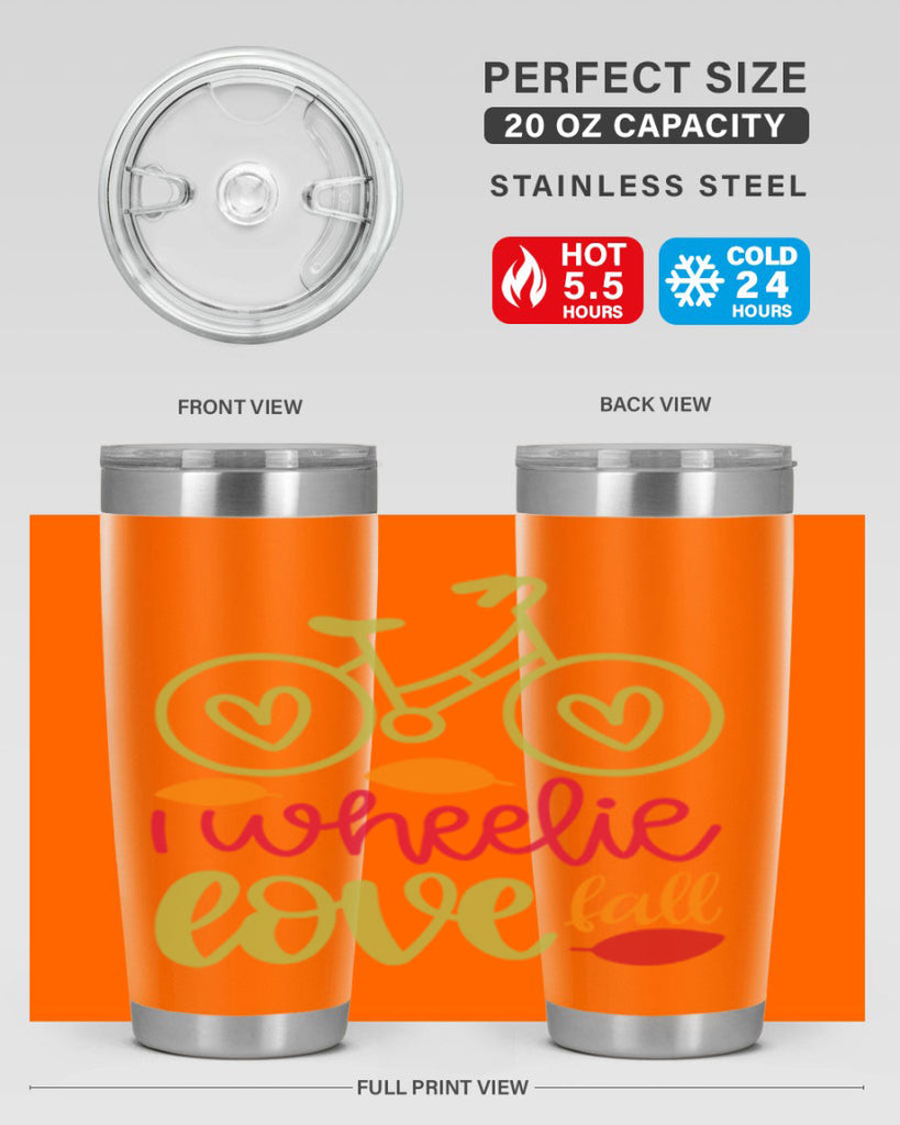 I Wheelie Love Fall 342#- fall- Tumbler