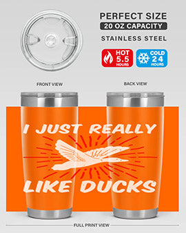 I just really like ducks Style 50#- duck- Tumbler