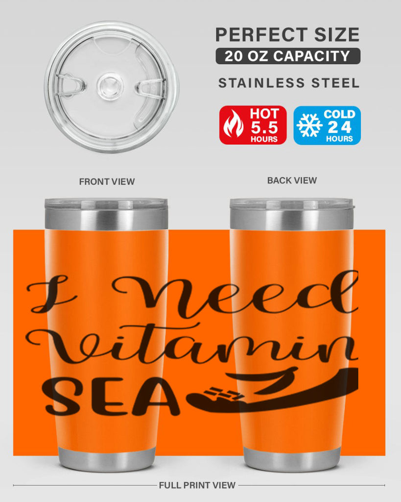 I need vitamin sea 235#- mermaid- Tumbler