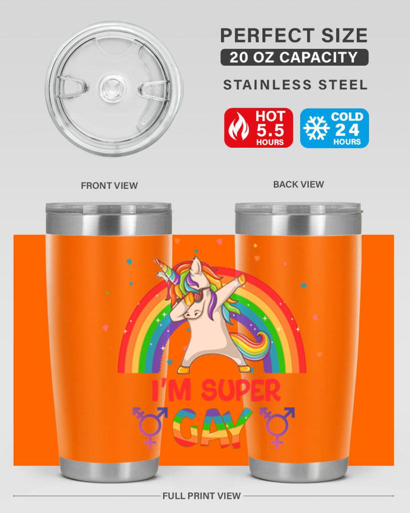 IM Super Gay Lgbt Pride Unicorn Png 44#- lgbt- Tumbler