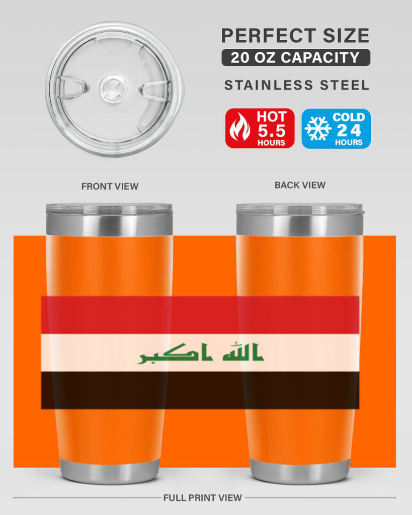 Iraq 118#- world flags- Tumbler