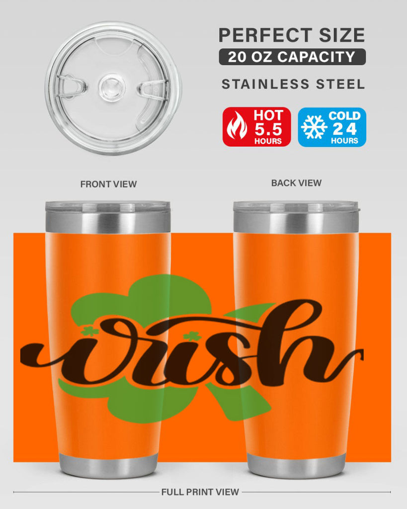 Irish Style 82#- St Patricks Day- Tumbler