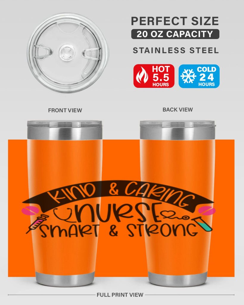 Kind Caring Nurse Smart Strong Style Style 143#- nurse- tumbler