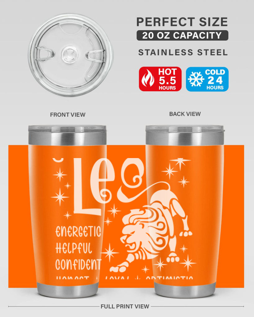 Leo 281#- zodiac- Tumbler