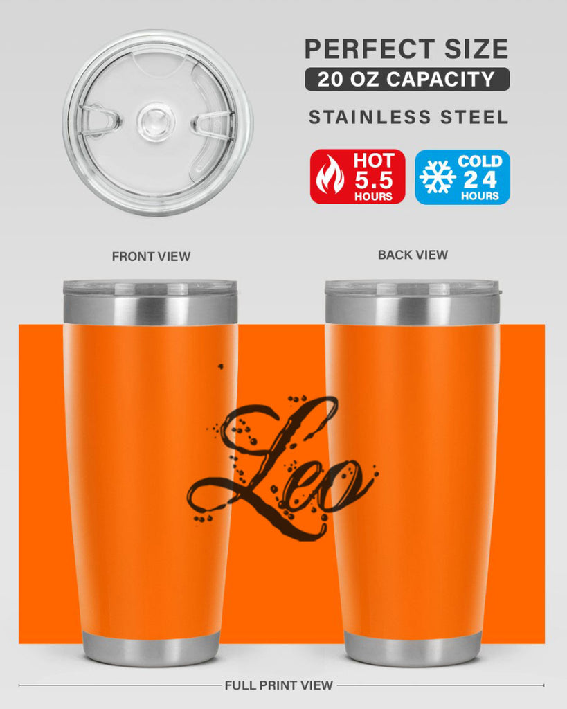 Leo 287#- zodiac- Tumbler