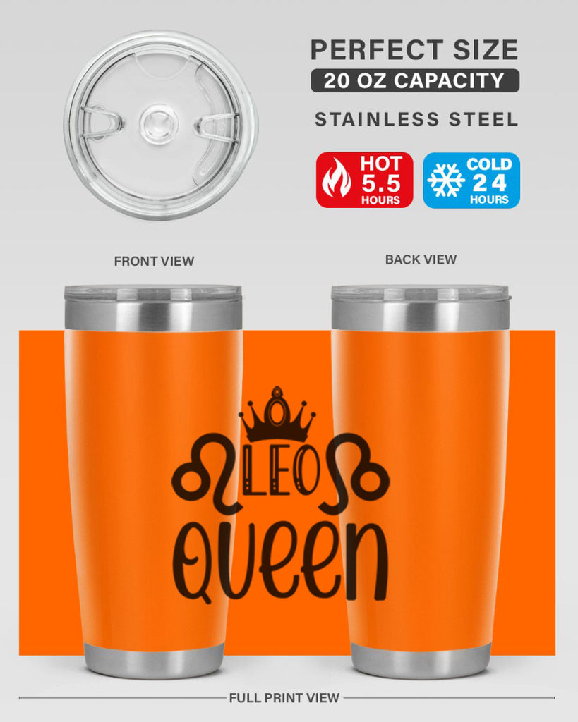 Leo queen 292#- zodiac- Tumbler