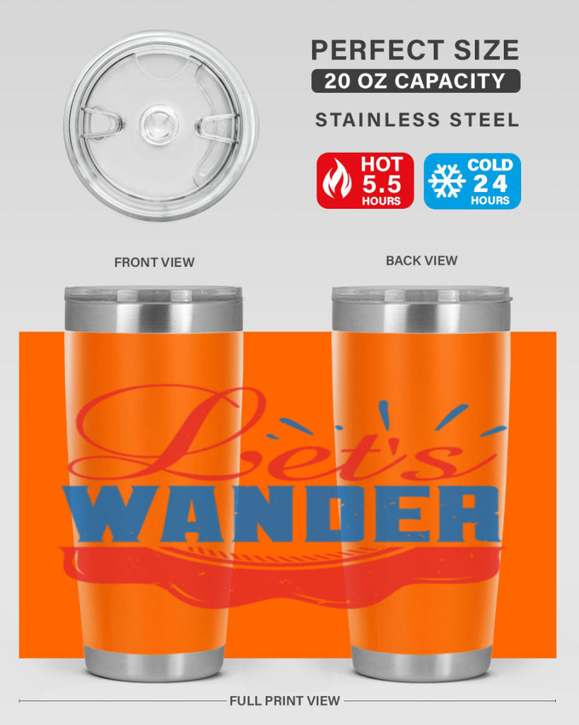 Let’s wander Style 94#- Best Friend- Tumbler