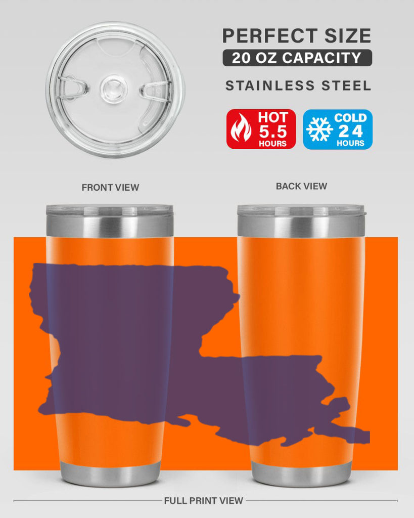 Louisiana 33#- stateflags- Tumbler