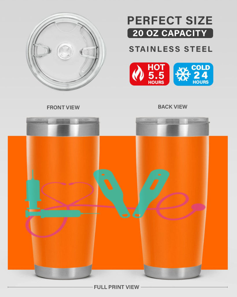 Love Style Style 135#- nurse- tumbler