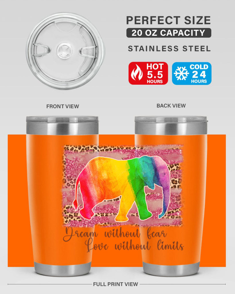 Love Without Limits Elephant Lgbt Pride 32#- lgbt- Tumbler