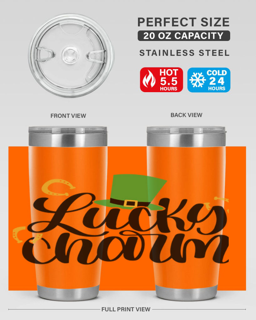 Lucky Charm Style 58#- St Patricks Day- Tumbler