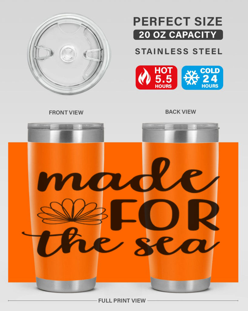 Made for the sea 309#- mermaid- Tumbler