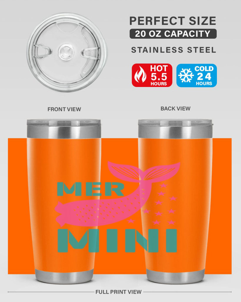 Mer Mini 341#- mermaid- Tumbler