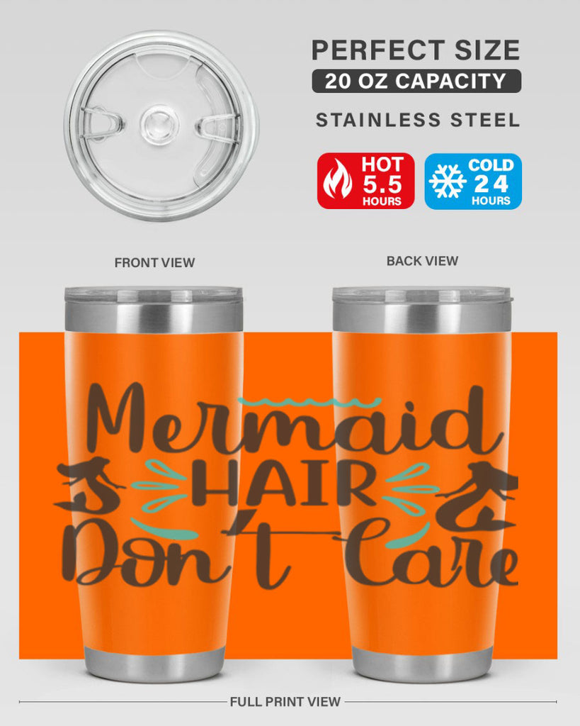 Mermaid Hair Don’t Care 359#- mermaid- Tumbler