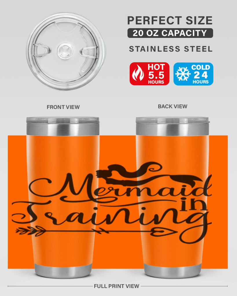 Mermaid In Training 365#- mermaid- Tumbler