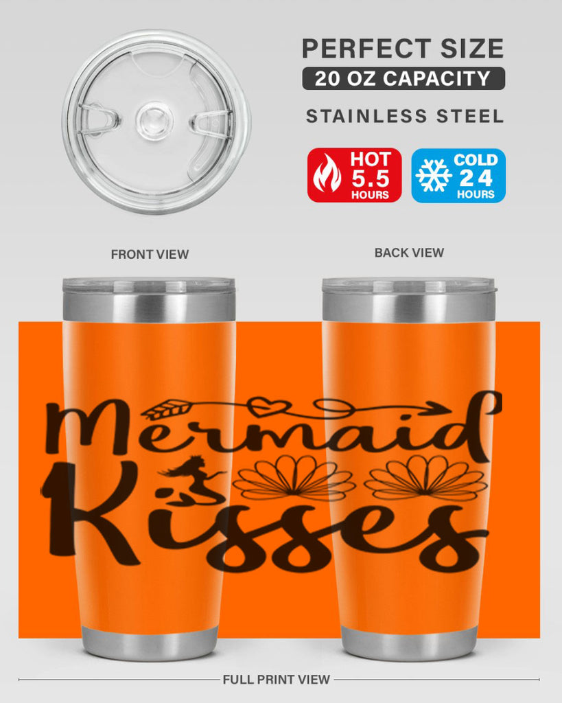 Mermaid Kisses design 427#- mermaid- Tumbler