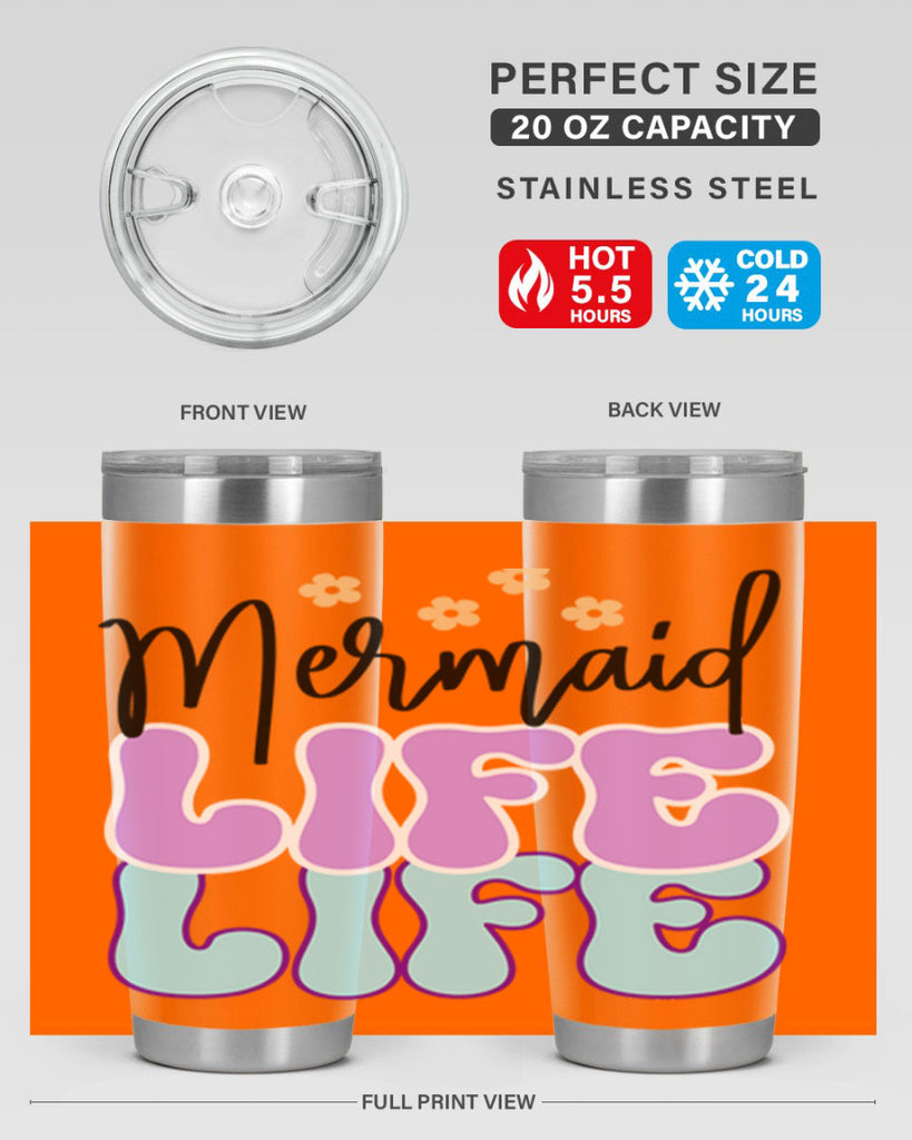 Mermaid Life 430#- mermaid- Tumbler