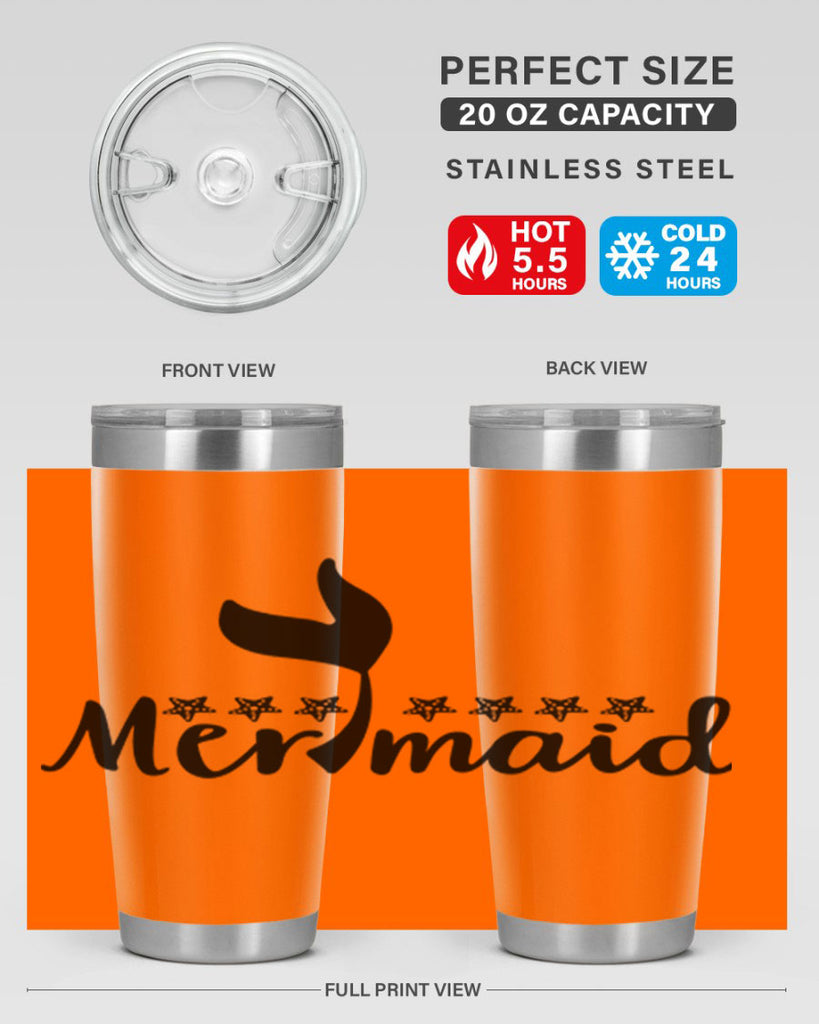 Mermaid design 451#- mermaid- Tumbler