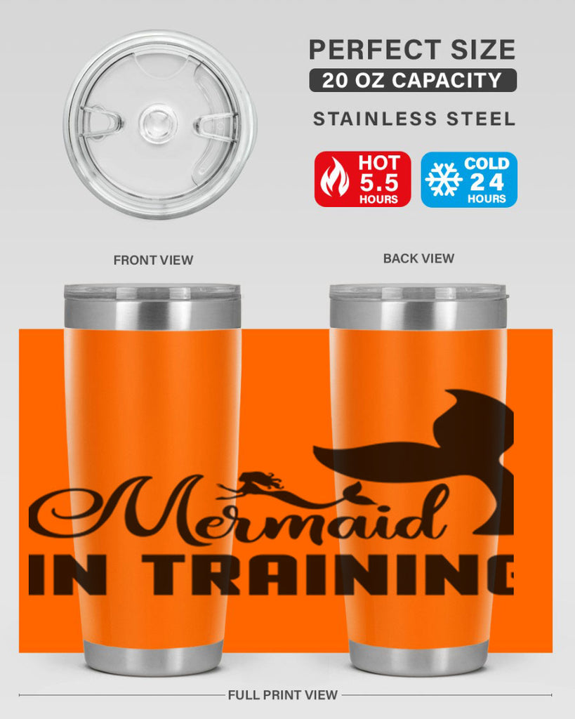 Mermaid in training 423#- mermaid- Tumbler