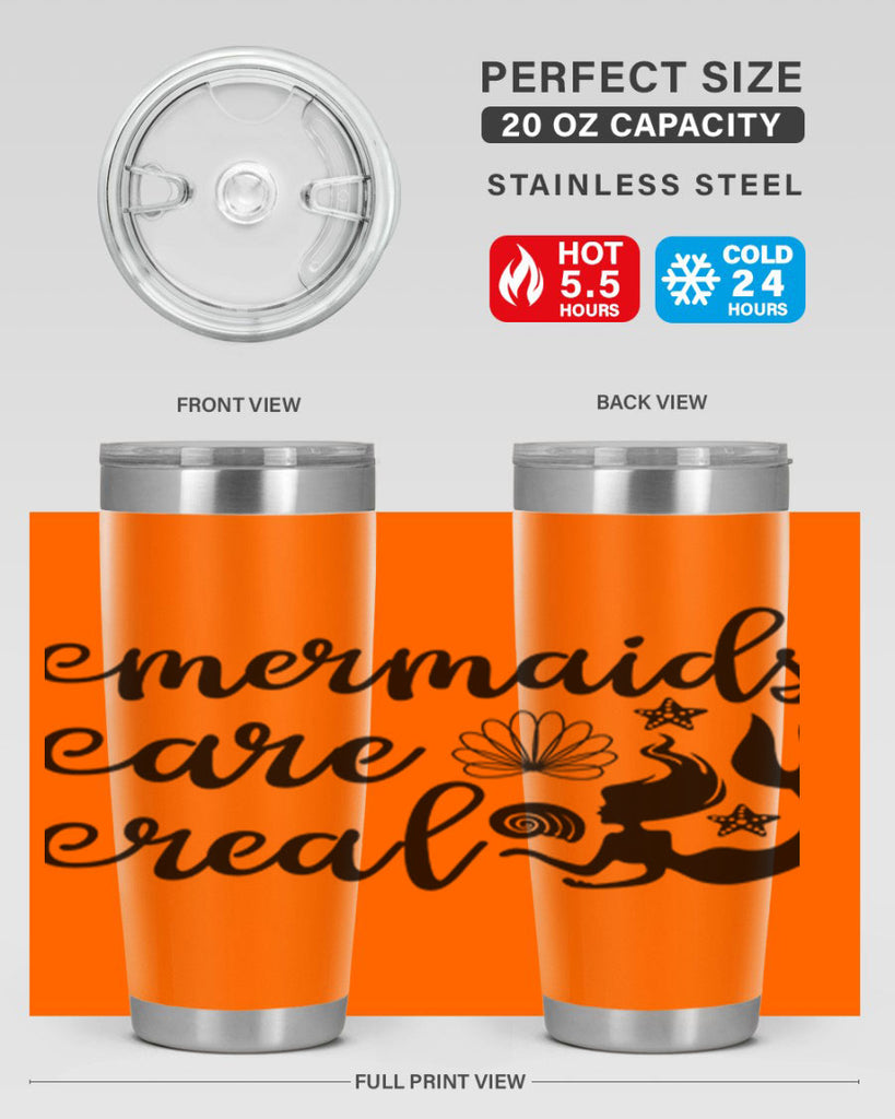 Mermaids are real design 479#- mermaid- Tumbler