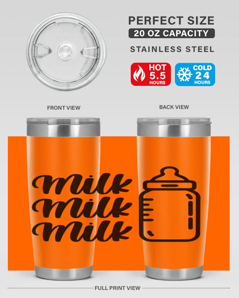 Milk Milk Milk Style 48#- baby- tumbler