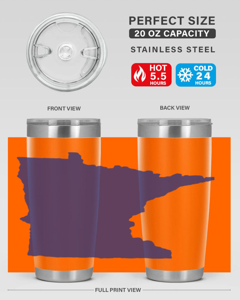 Minnesota 28#- stateflags- Tumbler