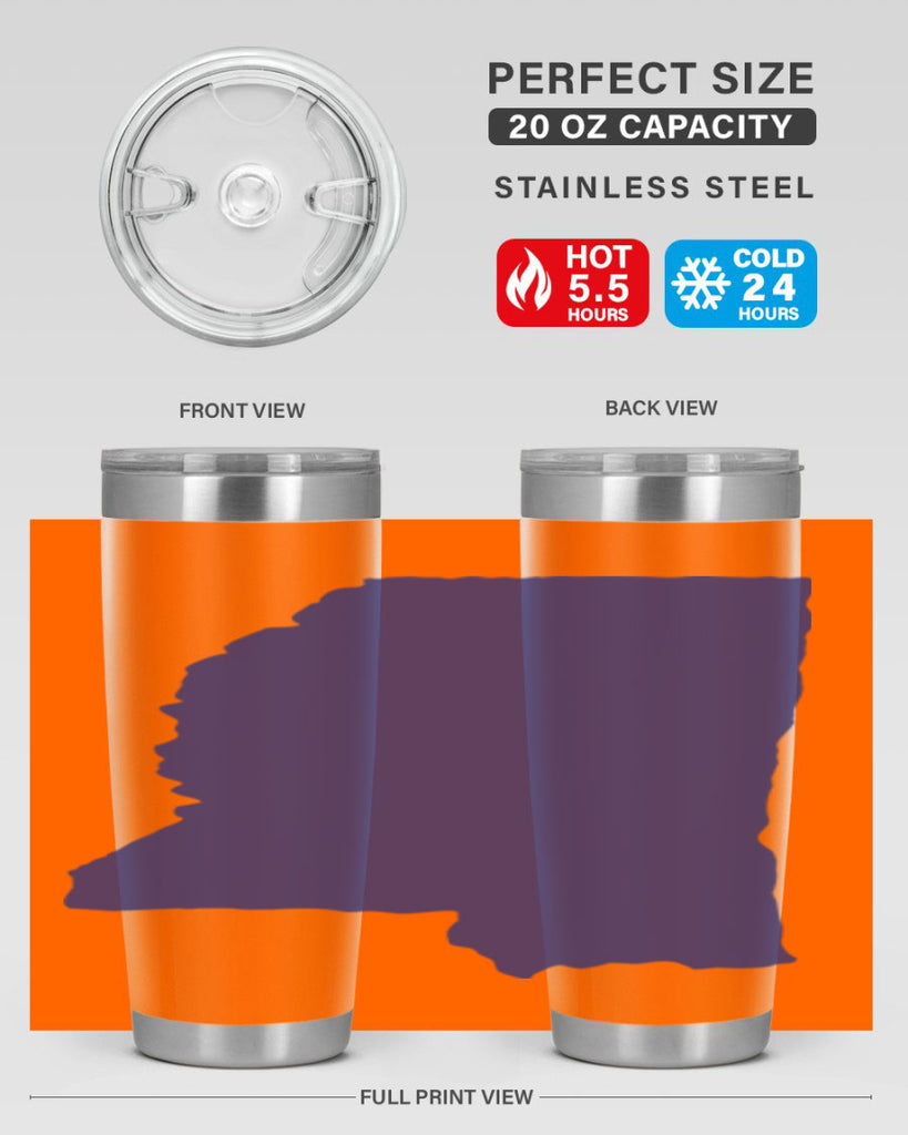 Mississippi 27#- stateflags- Tumbler