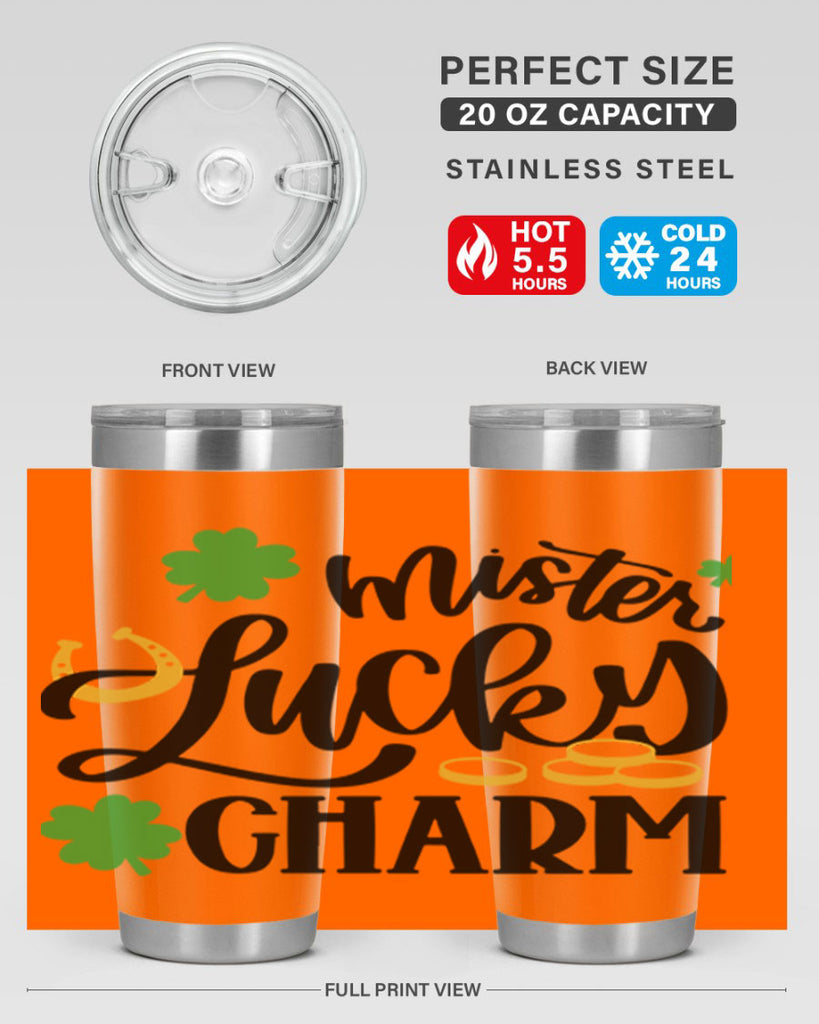 Mister Lucky Charm Style 46#- St Patricks Day- Tumbler