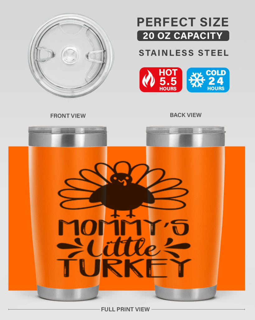 Mommy s Little Turkey 427#- fall- Tumbler