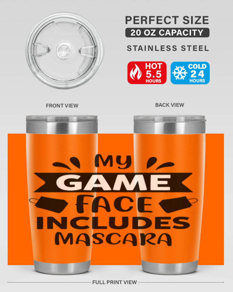 My Game Face Includes Mascara 126#- fashion- Cotton Tank