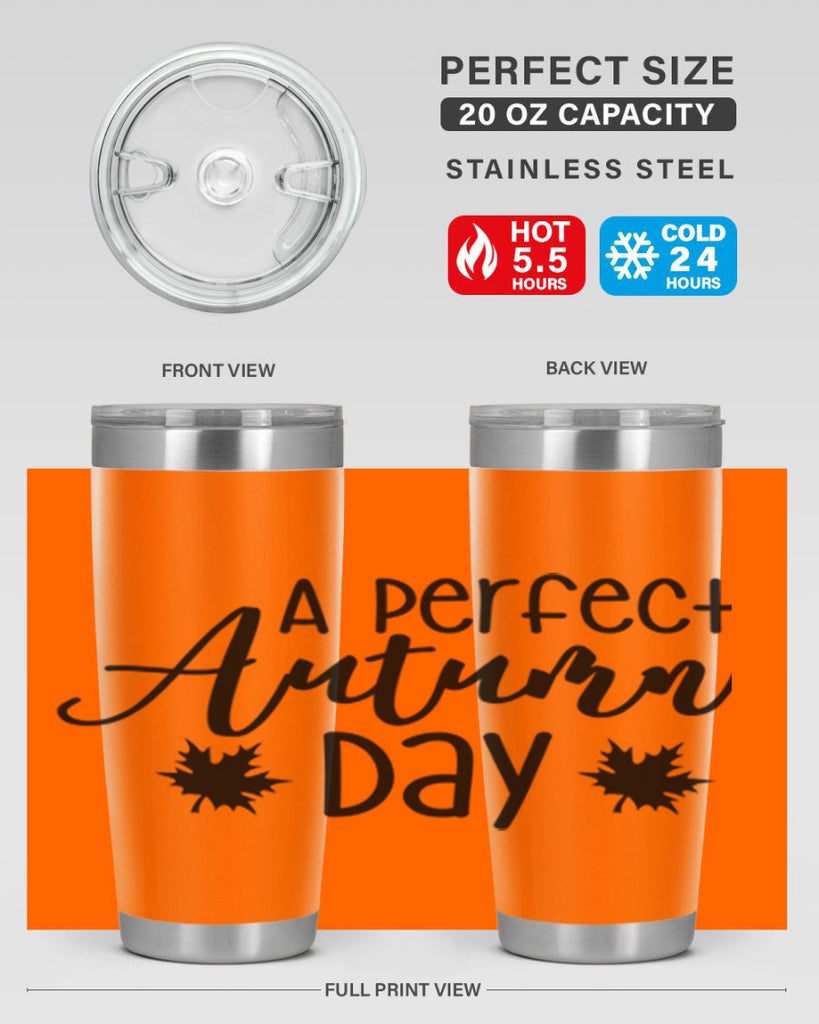 My Perfect Autumn Day 438#- fall- Tumbler