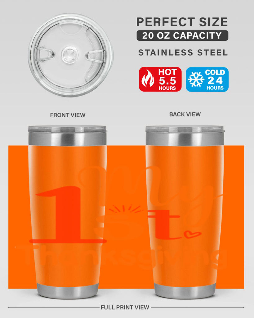 My st Thanksgiving Design 431#- fall- Tumbler