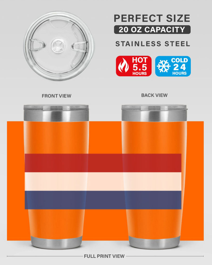 Netherlands 75#- world flags- Tumbler