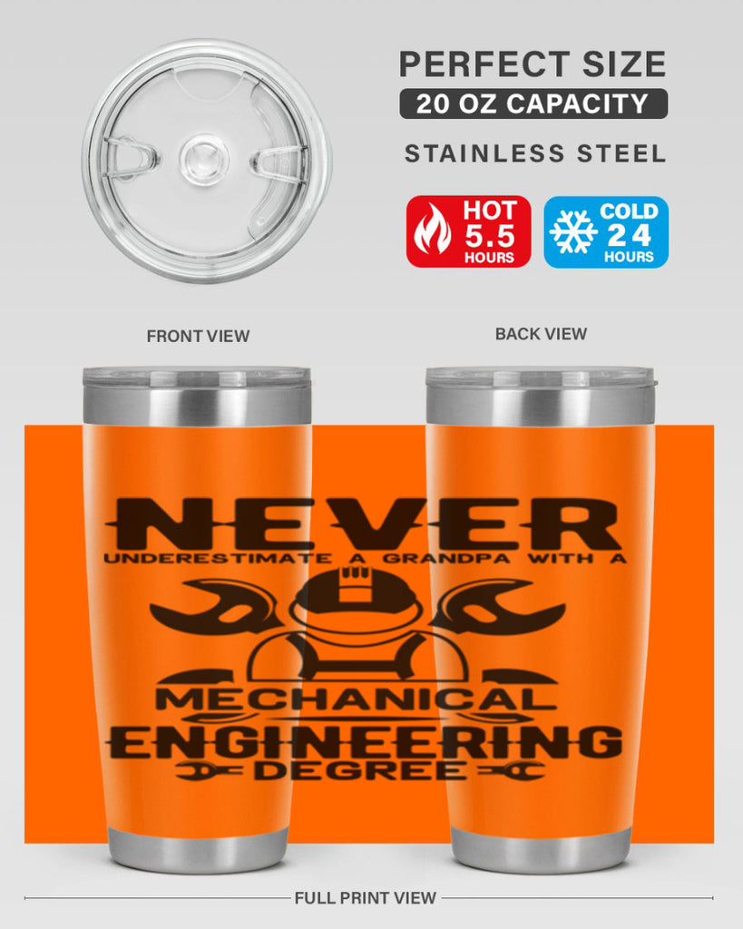 Never Style 8#- engineer- tumbler