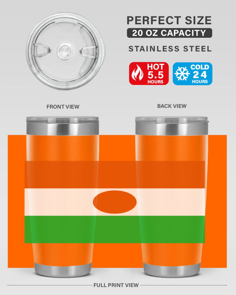 Niger 72#- world flags- Tumbler