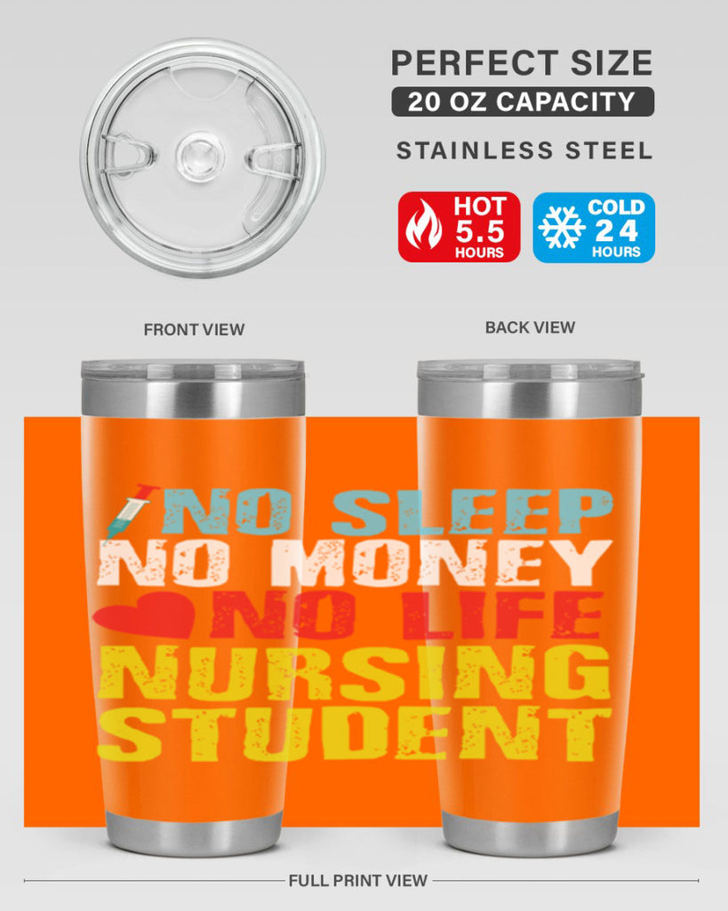 No Sleep Style 290#- nurse- tumbler