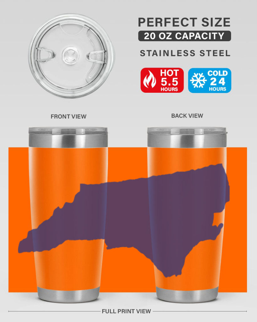 North Carolina 18#- stateflags- Tumbler