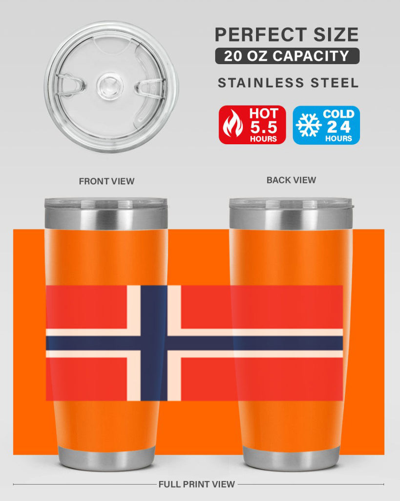 Norway 68#- world flags- Tumbler