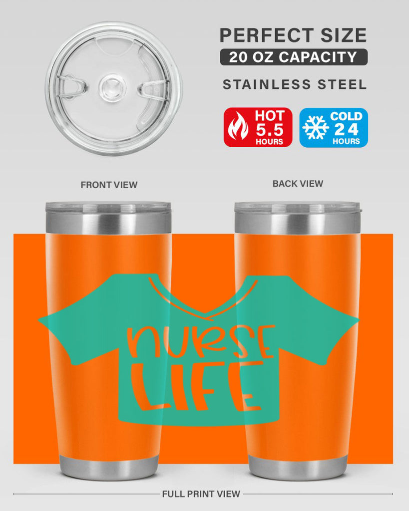 Nurse Life Style Style 105#- nurse- tumbler