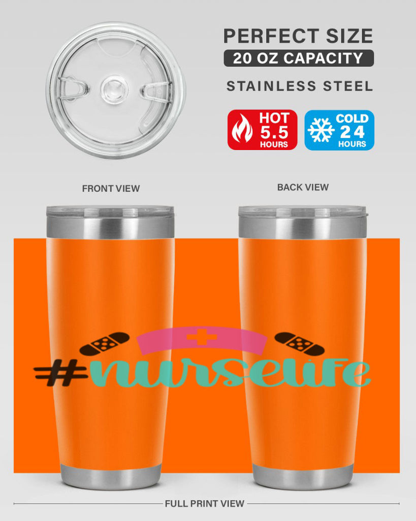 Nurse Life Style Style 107#- nurse- tumbler
